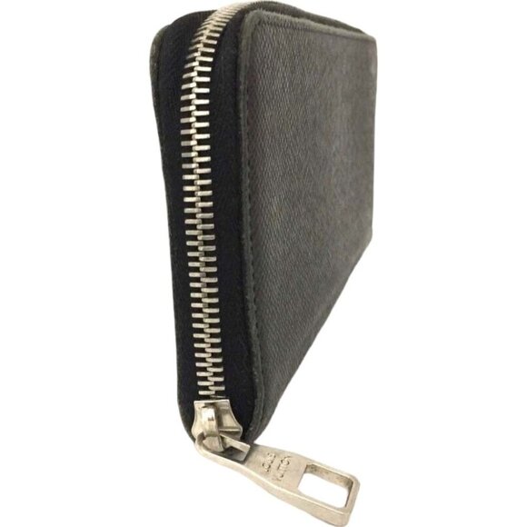 723220AA Louis Vuitton Wallet Long Ardoise Taiga Leather - Picture 4 of 9